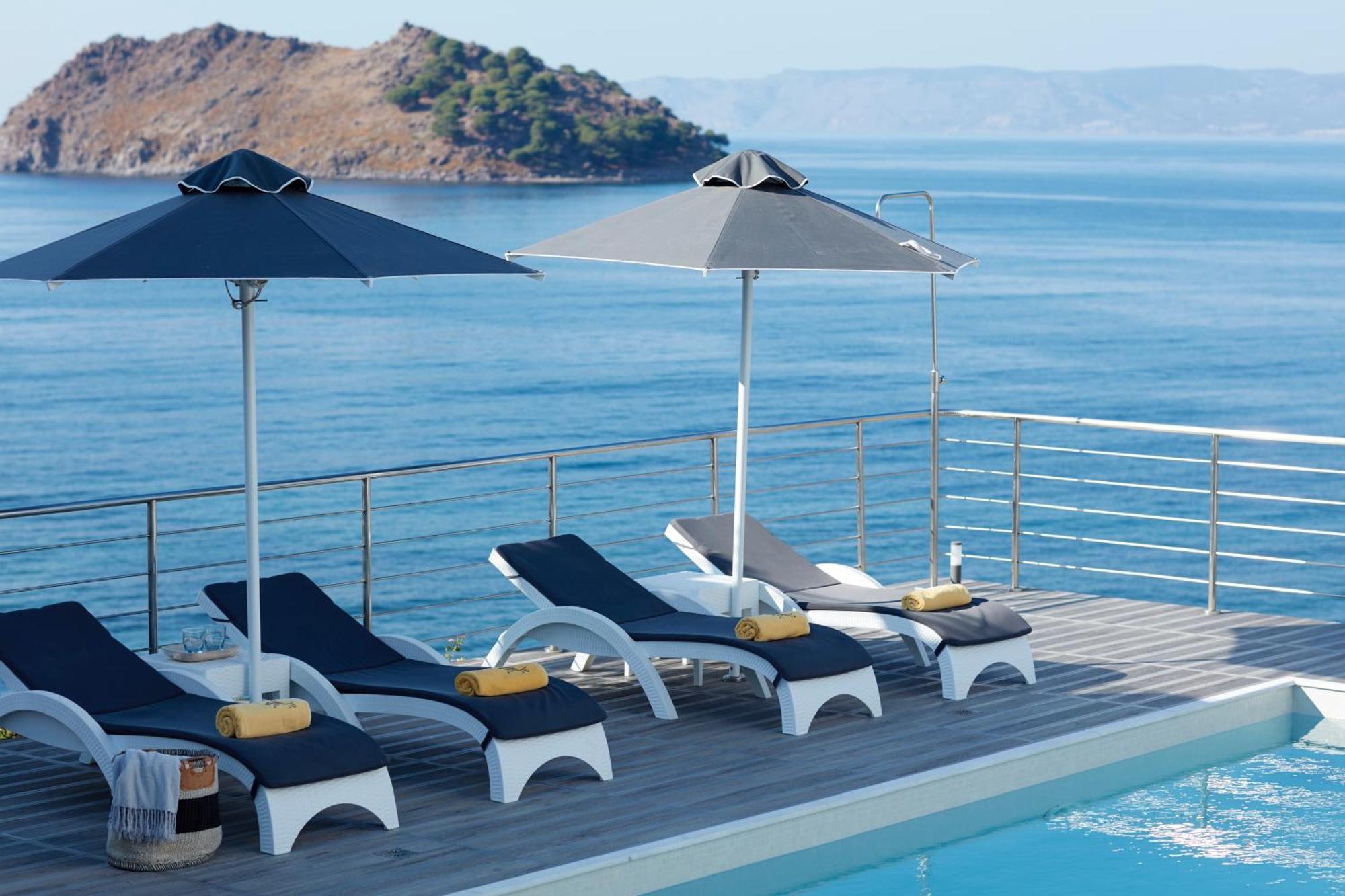 Eleia Seafront Rooms & Villas Pétra Extérieur photo