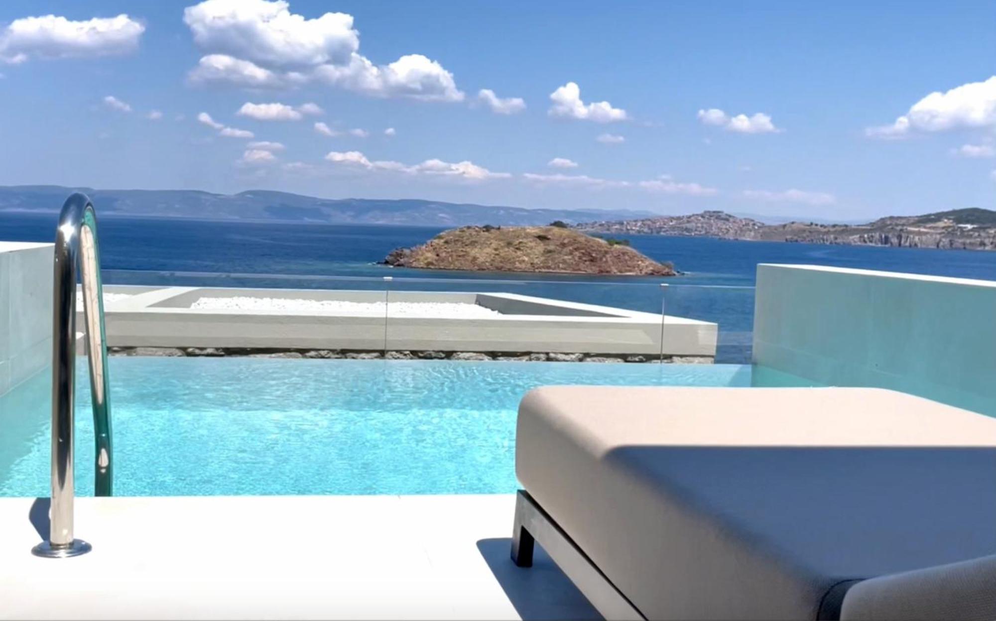 Eleia Seafront Rooms & Villas Pétra Extérieur photo