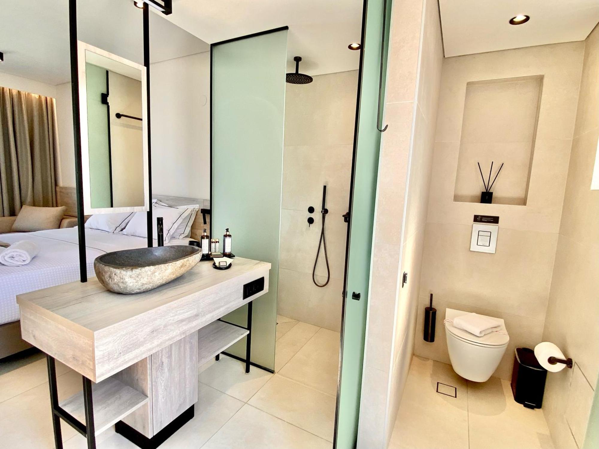 Eleia Seafront Rooms & Villas Pétra Extérieur photo